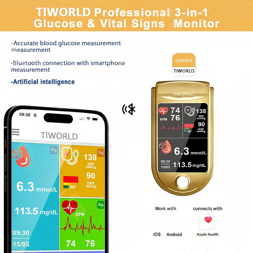 🔥Final 3 Hours: 70% OFF🏆Develops Newly Launched Non-Invasive Smart Glucose Meter✅FDA Approved