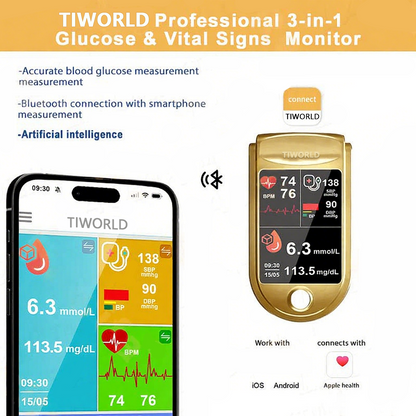 🔥Final 3 Hours: 70% OFF🏆Develops Newly Launched Non-Invasive Smart Glucose Meter✅FDA Approved