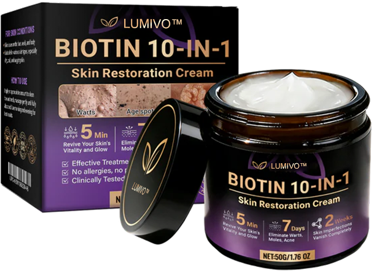 ❤️Happy Mother's Day✨LUMIVO® Biotin 10-in-1 Skin Restoration Cream 🍀
