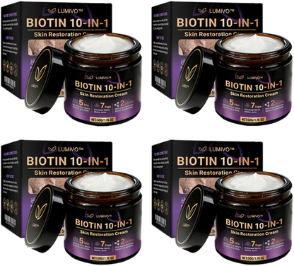 ❤️Happy Mother's Day✨LUMIVO® Biotin 10-in-1 Skin Restoration Cream 🍀
