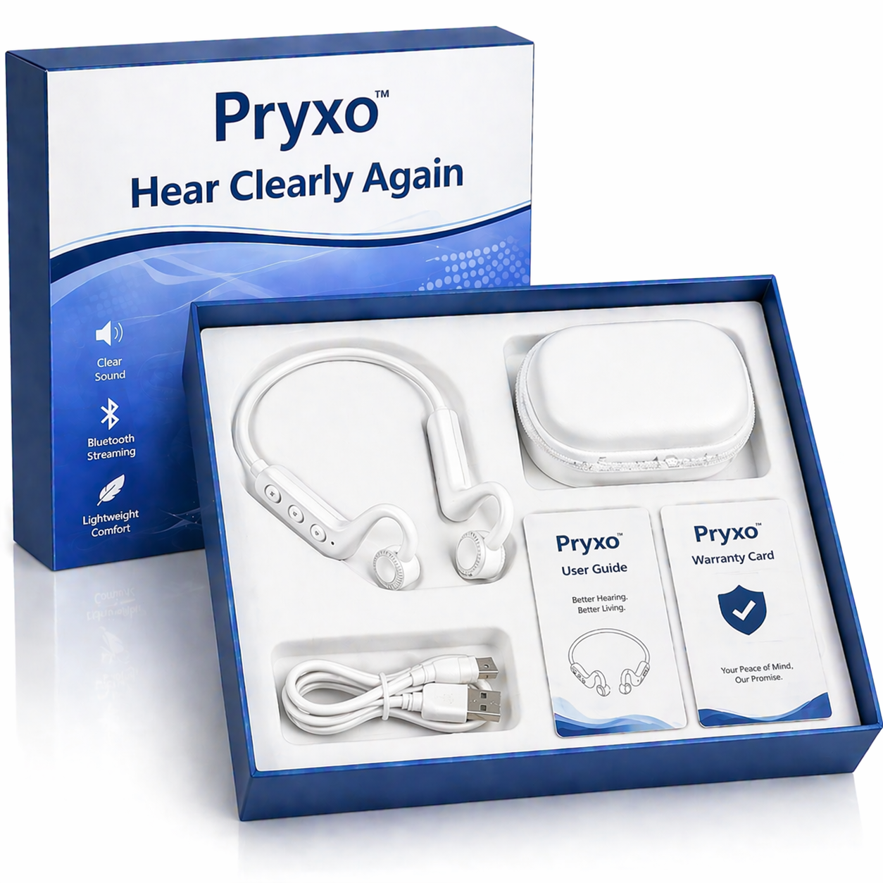 🌎Ends Today: 83% OFF!⏰👂Revitalize your ears again💖 💥Pryxo™ 2.0 Rechargeable OTC Hearing Aids for Seniors & Adults