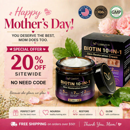 ❤️Happy Mother's Day✨LUMIVO® Biotin 10-in-1 Skin Restoration Cream 🍀