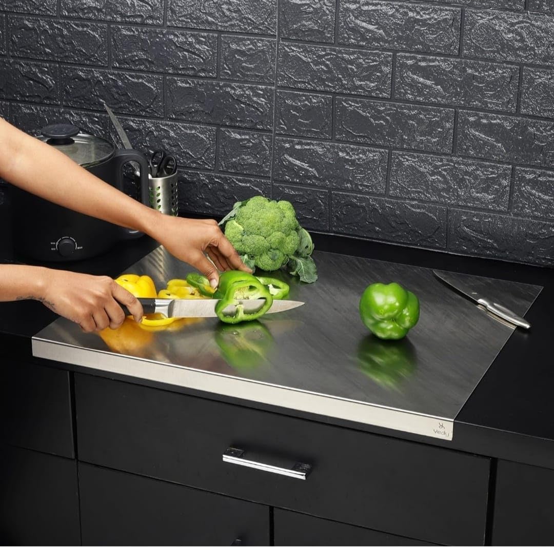 🔥Buy 1 Get 1 Free🎁Stainless Steel Countertop Chopping Board