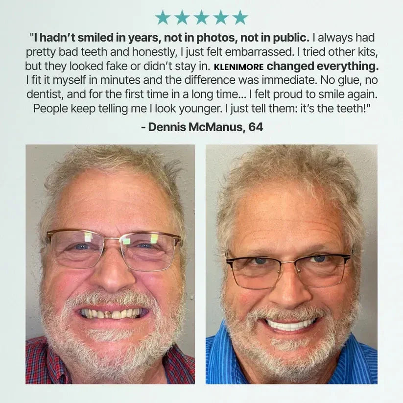 ✨Up to 70% off today only!🔥 Medical Full Denture with Strong Suctiond🦷Obtain American Dental Association (ADA) Certification