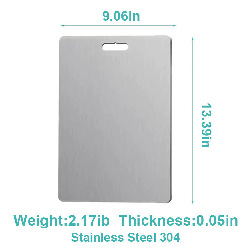 🚚 You Just Enjoy the Unboxing!Titanium Alloy Cutting Board – Ultra-Durable, Hygienic & Knife-Friendly Kitchen Essential
