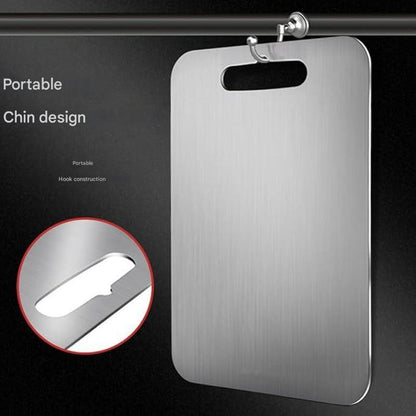 🚚 You Just Enjoy the Unboxing!Titanium Alloy Cutting Board – Ultra-Durable, Hygienic & Knife-Friendly Kitchen Essential