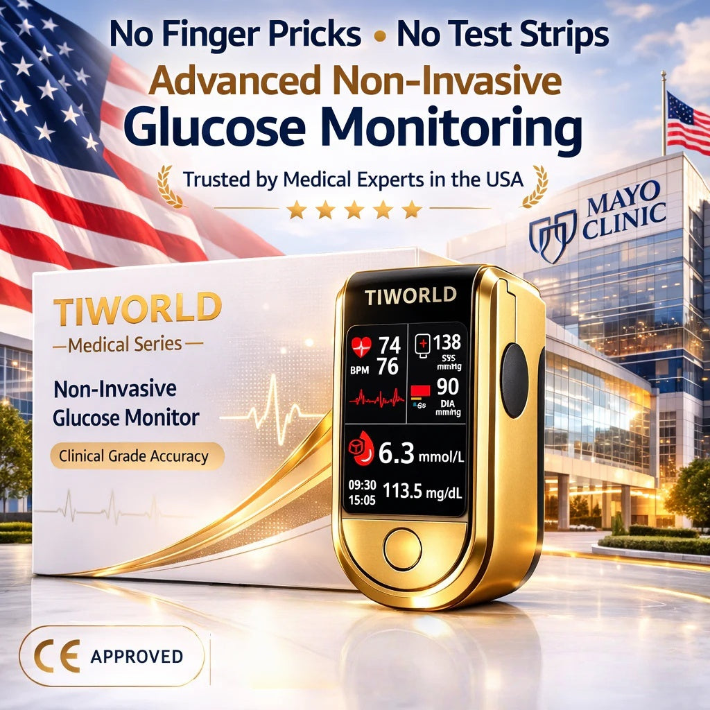 🔥Final 3 Hours: 70% OFF🏆Develops Newly Launched Non-Invasive Smart Glucose Meter✅FDA Approved