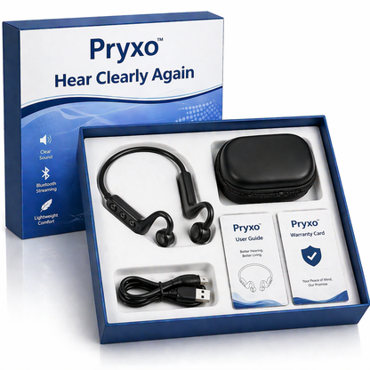 🌎Ends Today: 83% OFF!⏰👂Revitalize your ears again💖 💥Pryxo™ 2.0 Rechargeable OTC Hearing Aids for Seniors & Adults